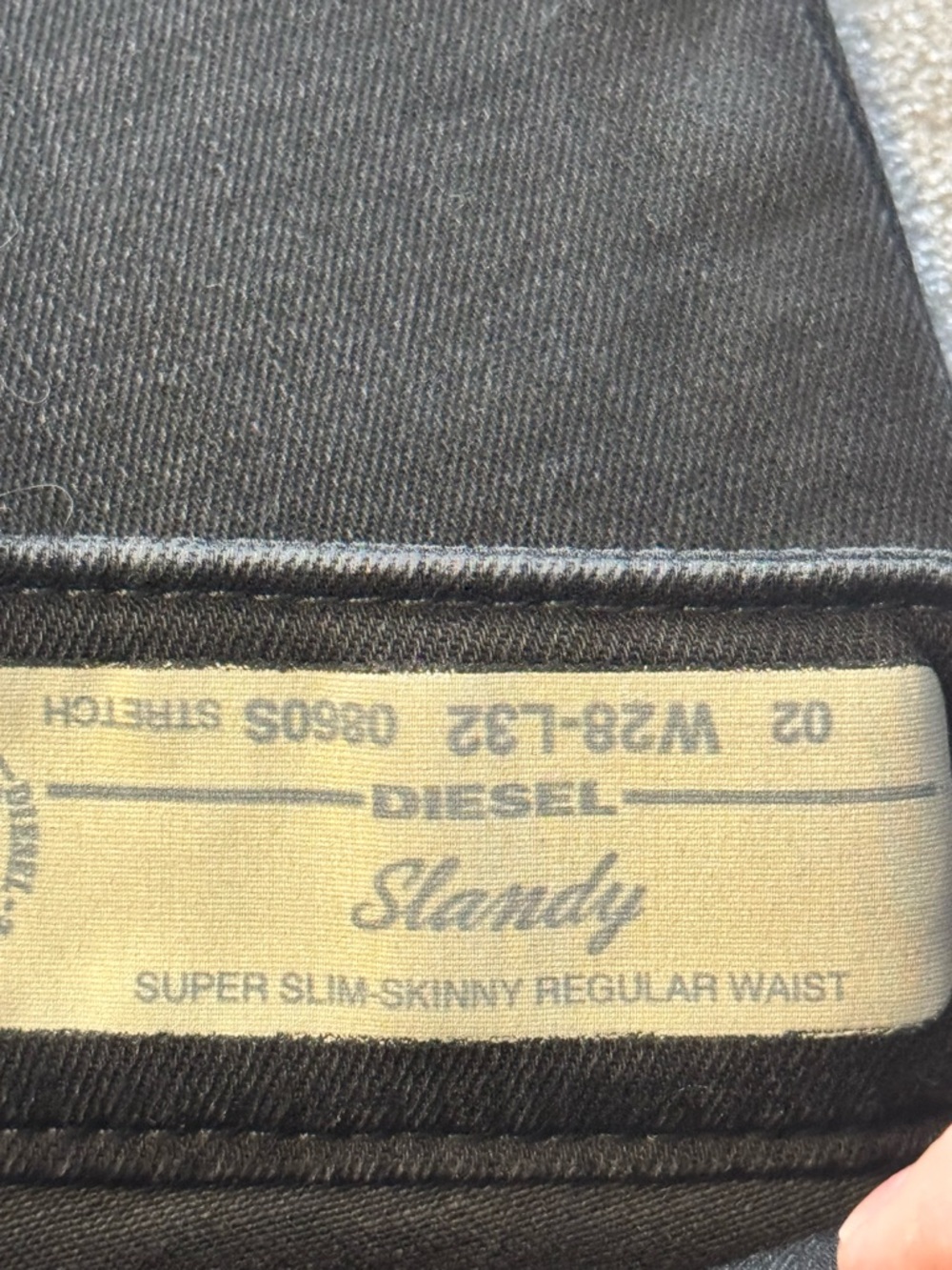 Diesel Black Jeans - Picture 6 of 9